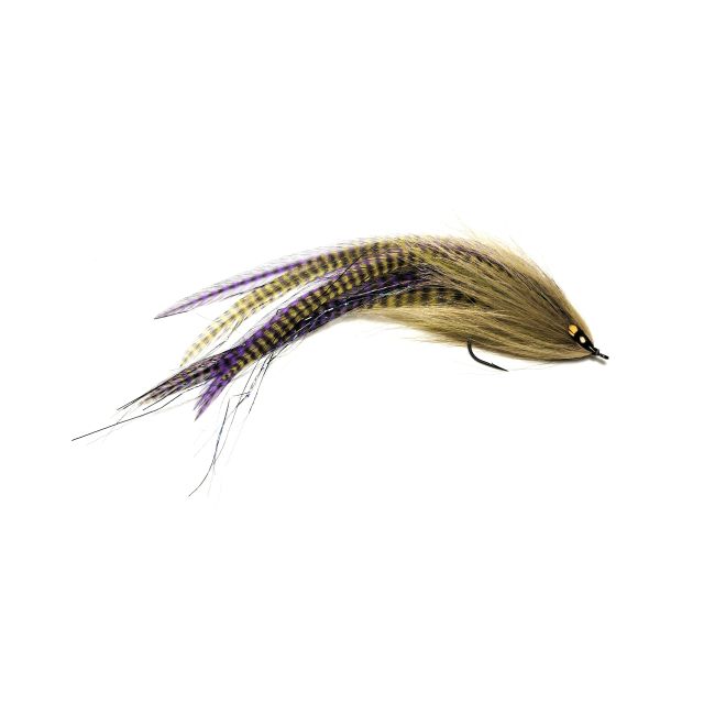Olive Tiger Flies, Not Weighted
