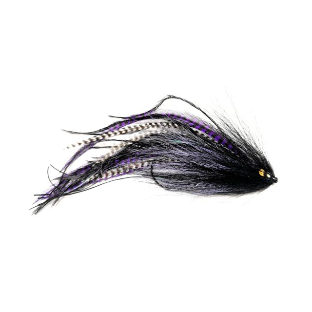 Purple Tube Tiger Flies, Light Weighted