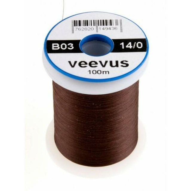 VEEVUS Thread Dark Brown 14/0